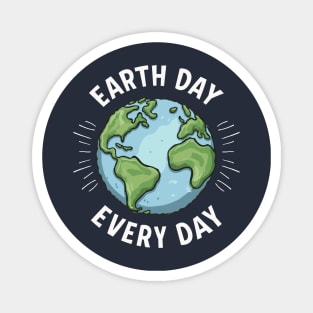 Earth Day Every Day: Eco-Friendly Magnet